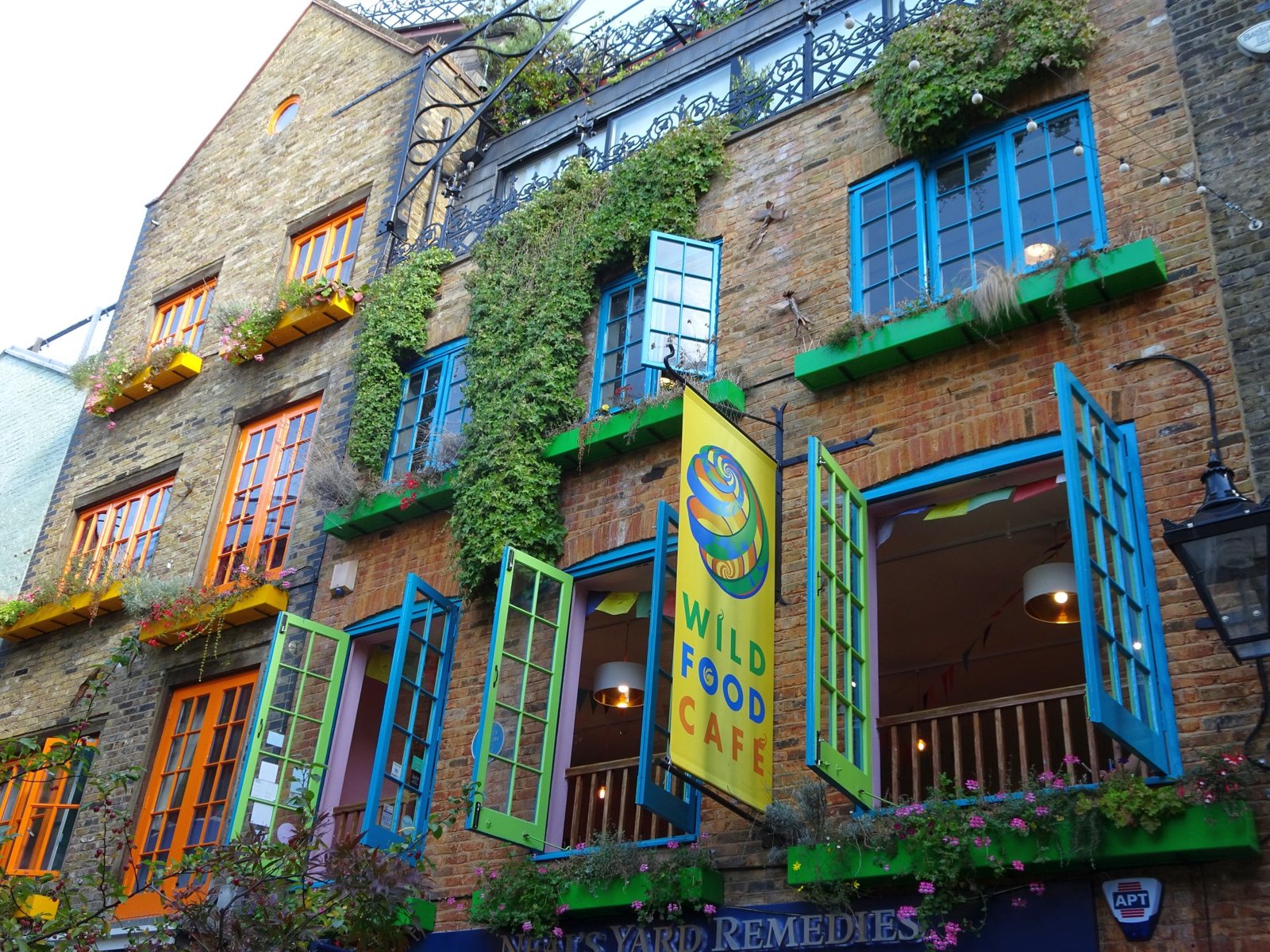 Le jour où... on découvre Neal's yard à Londres